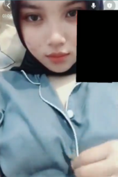 Nonton Film VCS Jilbab Cantik Pake Baju Tidur Temenin Coli Terbaru